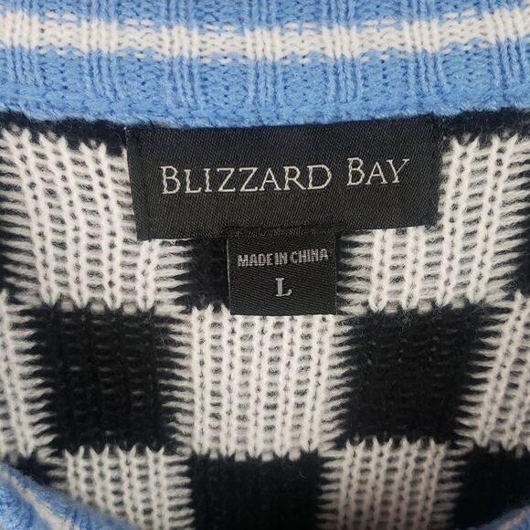 Blizzard Bay Women's Large Trippy Cat Ugly Christmas Sweater - Picture 9 of 11